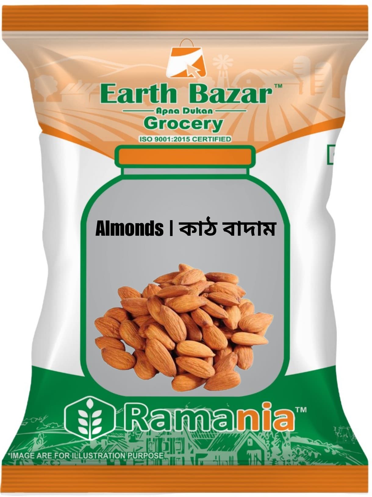 Almond / Kath Badam 1KG
